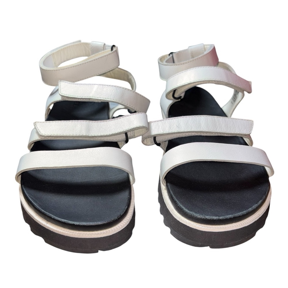 Sorel Roaming Multi Strap Flat Sandals White Gladiator Strappy Women’s Size 8 - Picture 3 of 13